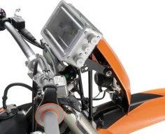 Carrier for roadbook bracket