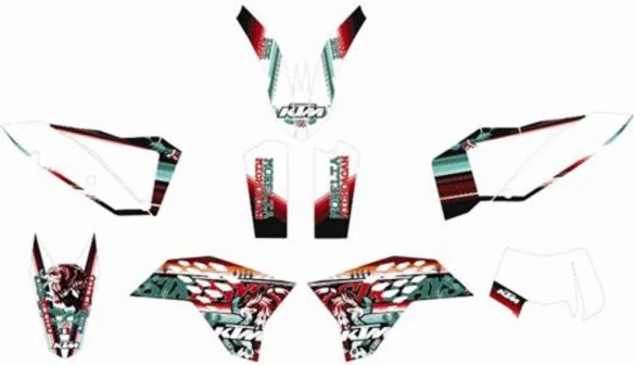 Mexico Six Days graphics kit