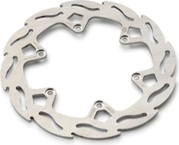 Flame brake disc
