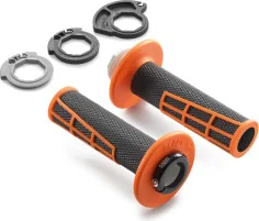 Lock-on grip set