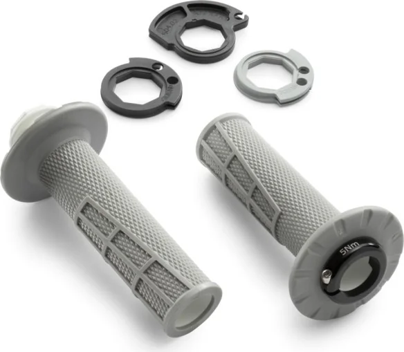 Lock-on grip set