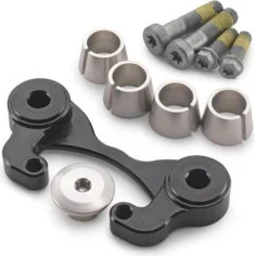Factory steering damper bracket