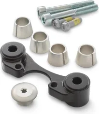 Factory steering damper bracket