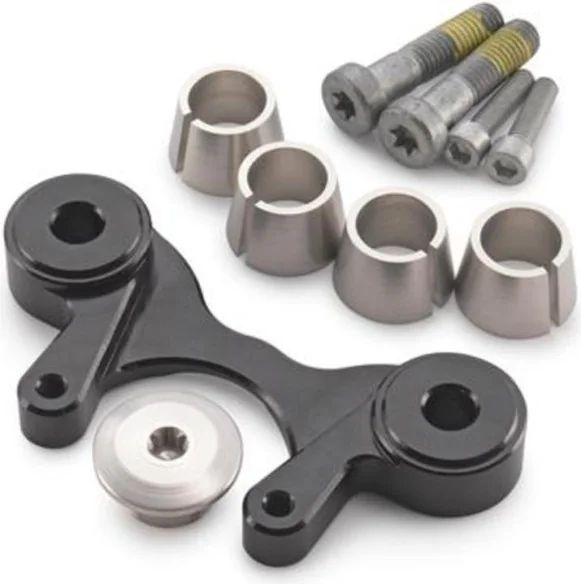 Steering damper bracket