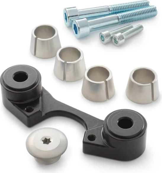 Steering damper bracket