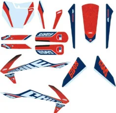 Chile Six Days graphics kit