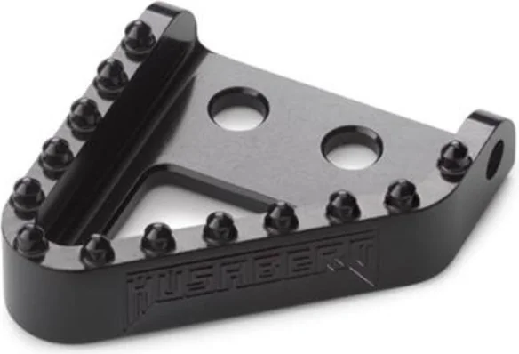 Footbrake lever step plate