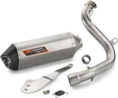 Slip-on silencer