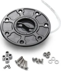 Fuel tank quick lock