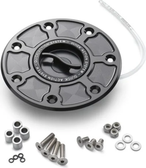 Fuel tank quick lock