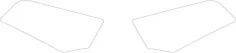 Fuel tank protection sticker kit