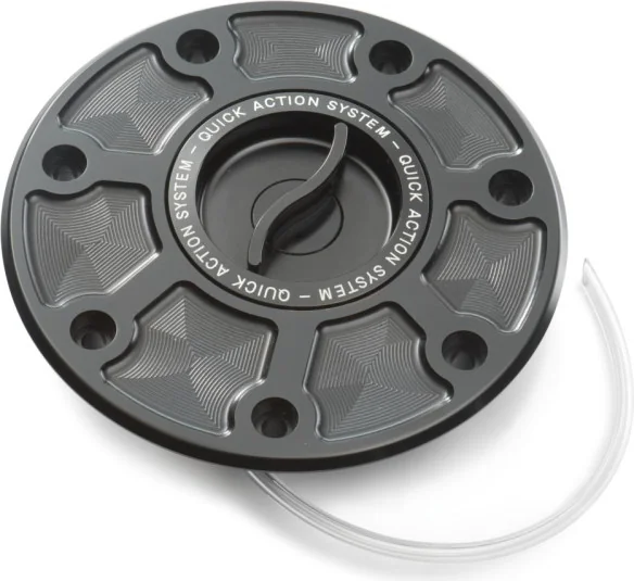 Fuel tank quick lock