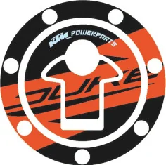 Fuel tank cap sticker
