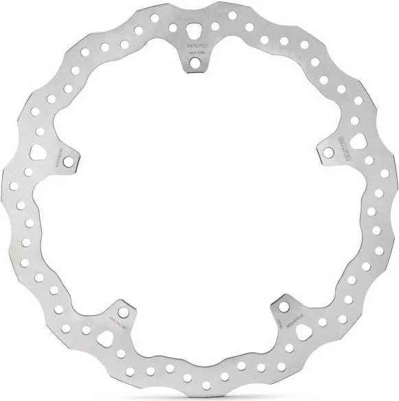 Wave brake disc