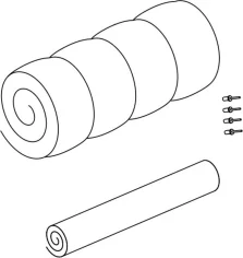 Damping material kit