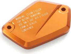 Brake fluid reservoir cover