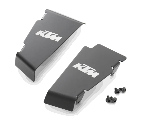 Radiator spoiler set