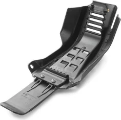 Skid plate with linkage protection