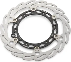 Flame brake disc