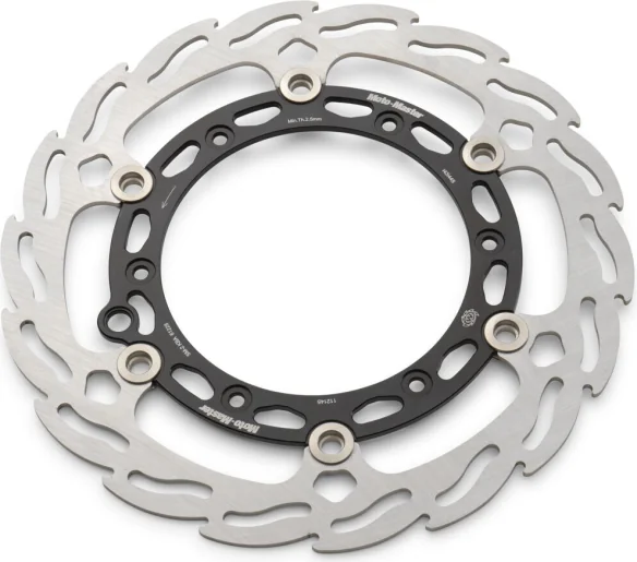Flame brake disc