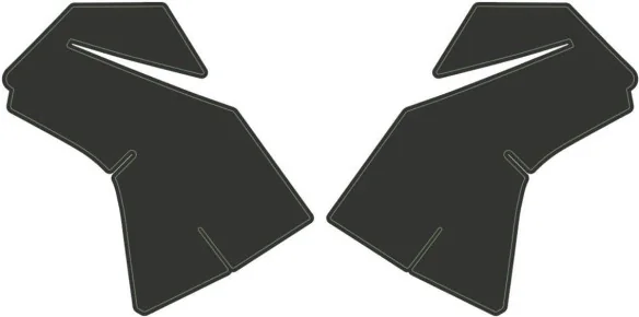 Fuel tank protection sticker kit