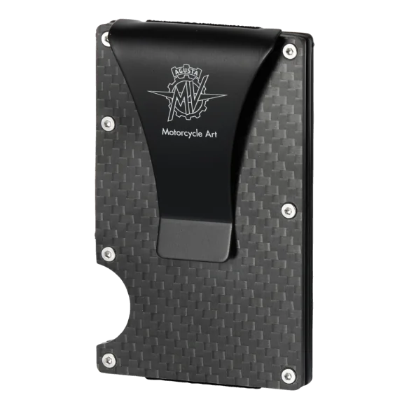 MV AGUSTA CREDIT CARD HOLDER CARBON