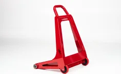 Rear wheel work stand