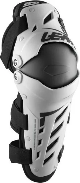 Genunchiere Moto MX Dual Axis Black White 2021