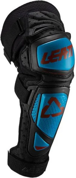 Genunchiere Moto MX Knee Shin Guard EXT Black Blue 2021