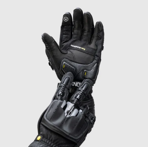 Manusi Moto Piele Handroid MK5 Black 69404-100