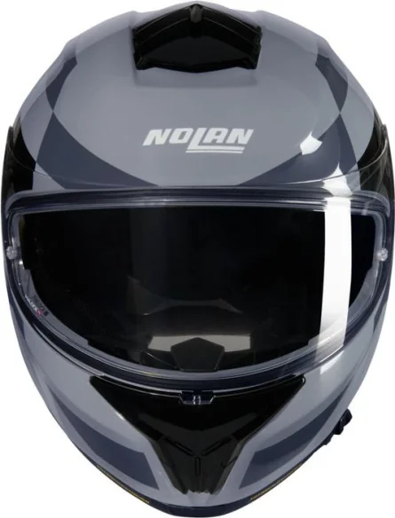 Casca Moto Full-Face N80-8 N-Com Alfiere 345 Grey Black Matt 2025