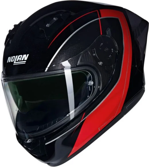 Casca Moto Full-Face N60-6 Sport Mesmerico 342 Black Red Glossy 2025