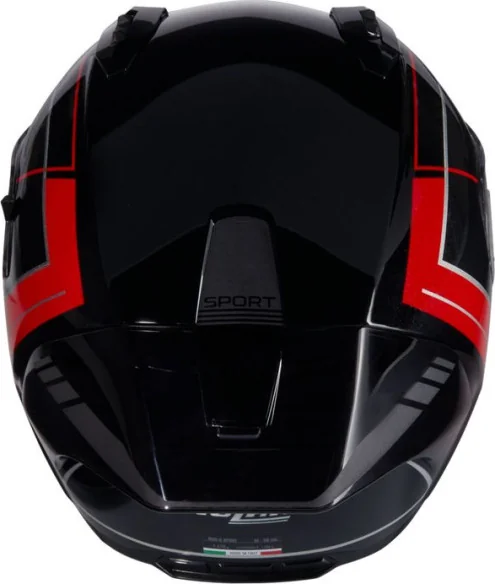 Casca Moto Full-Face N60-6 Sport Mesmerico 342 Black Red Glossy 2025