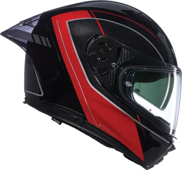 Casca Moto Full-Face N60-6 Sport Mesmerico 342 Black Red Glossy 2025