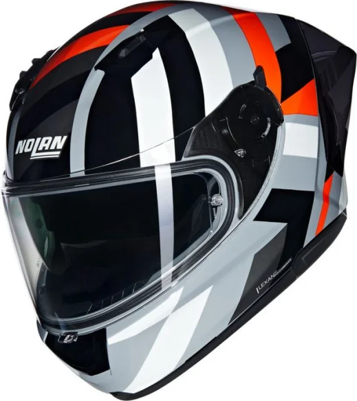 Casca Moto Full-Face N60-6 Sport Dinamico 345 Grey Orange Black 2025