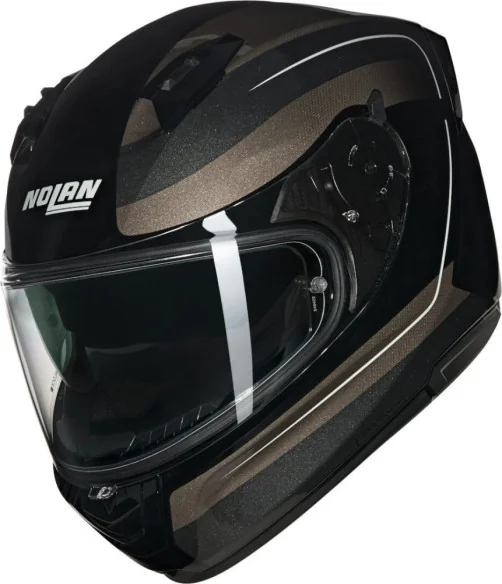 Casca Moto Full-Face N60-6 Ermetico 344 Black Brown 2025