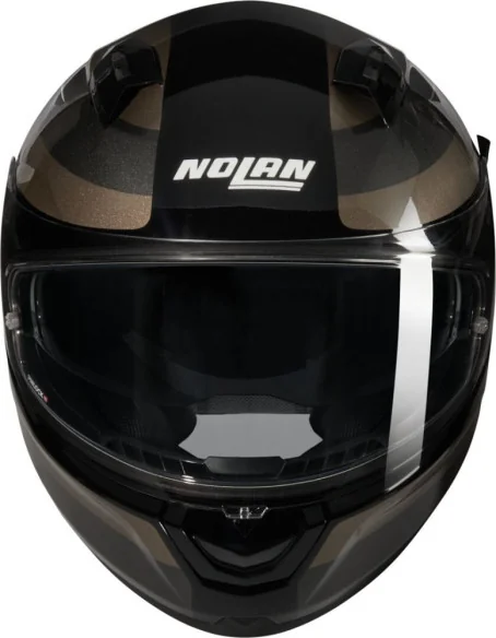 Casca Moto Full-Face N60-6 Ermetico 344 Black Brown 2025