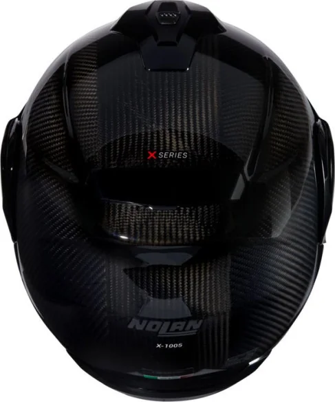 Casca Moto Flip-Up X-1005 Ultra Carbon Puro 324 Black Glossy 2025