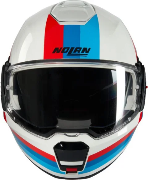 Casca Moto Flip-Up N120-1 Lineo 347 Blue Red White Glossy 2025