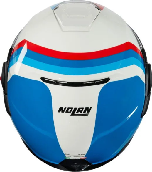 Casca Moto Flip-Up N120-1 Lineo 347 Blue Red White Glossy 2025