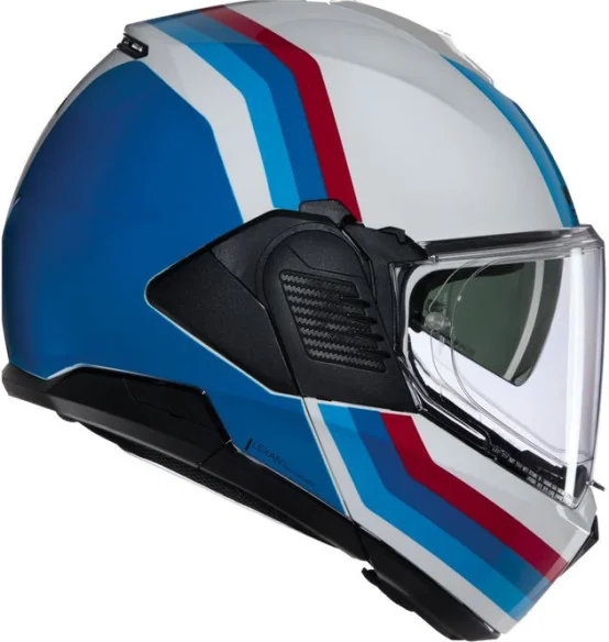 Casca Moto Flip-Up N120-1 Lineo 347 Blue Red White Glossy 2025