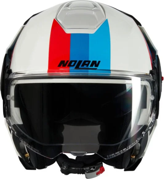 Casca Moto Flip-Up N120-1 Lineo 347 Blue Red White Glossy 2025