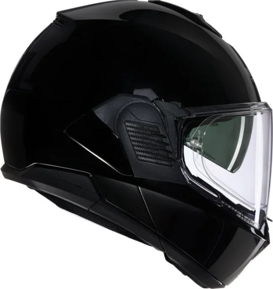 Casca Moto Flip-Up N120-1 Classico 301 Black Glossy 2025
