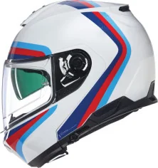Casca Moto Flip-Up N100-6 Assoluto 347 White Red Blue 2025