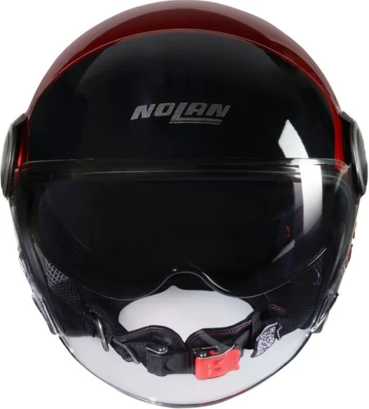 Casca Moto Jet N21 Visor 06 Verniciatura Speciale 344 Red Glossy 2025