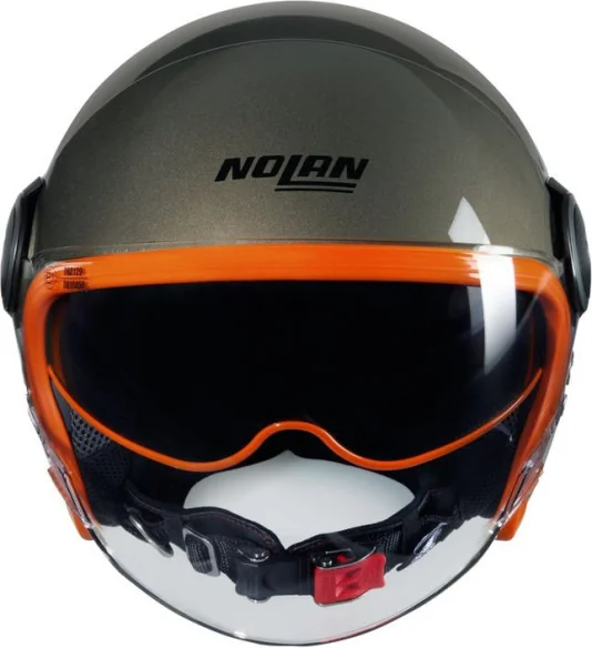 Casca Moto Jet N21 Visor 06 Ocio 349 Brown Orange Glossy 2025