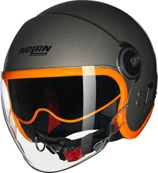 Casca Moto Jet N21 Visor 06 Ocio 349 Brown Orange Glossy 2025
