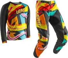 Combo MX Enduro Pantaloni Tricou Copii Ride Kit 3.5 Carnival 25