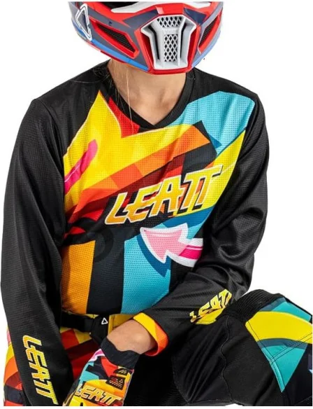 Combo MX Enduro Pantaloni Tricou Copii Ride Kit 3.5 Carnival 25