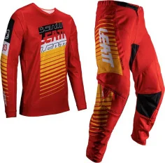 Combo MX Enduro Pantaloni Tricou Ride Kit 3.5 Red 25